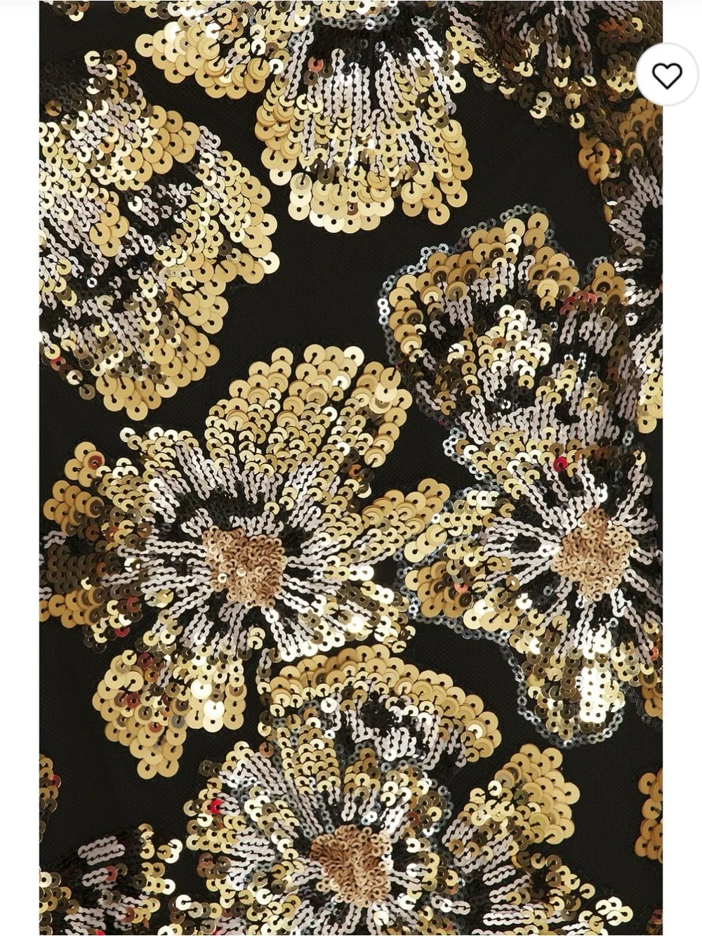 NWT - Elliatt Floral Sequin Dress - Picture 5 of 6